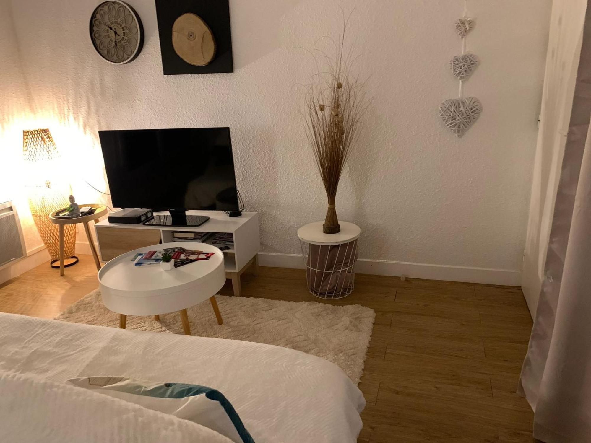 Appartement Charmant A Bagneres De Bigorre 56 M² Avec Balcon Luaran gambar